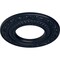 Ekena Millwork Andrea Ceiling Medallion (Fits Canopies up to 4 1/8"), 8 1/8"OD x 4 1/8"ID x 1/2"P, Midnight Dream CM08ADMDF - alternate 3